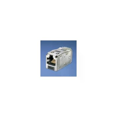 Panduit CJS688TGY Jack RJ45 modulare Cat 6, nero e argento
