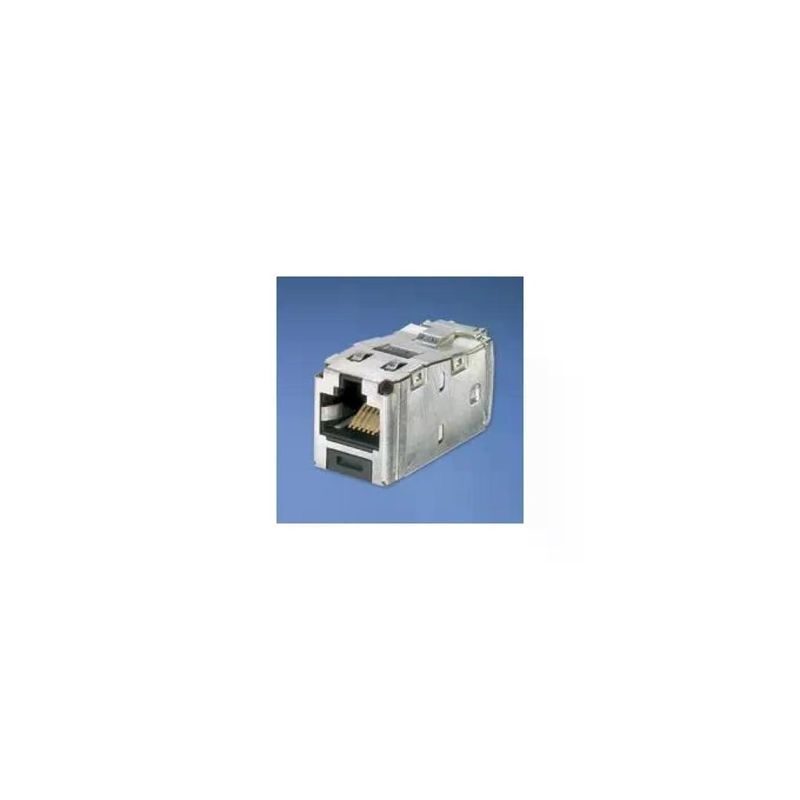 Panduit CJS688TGY Jack RJ45 modulare Cat 6, nero e argento