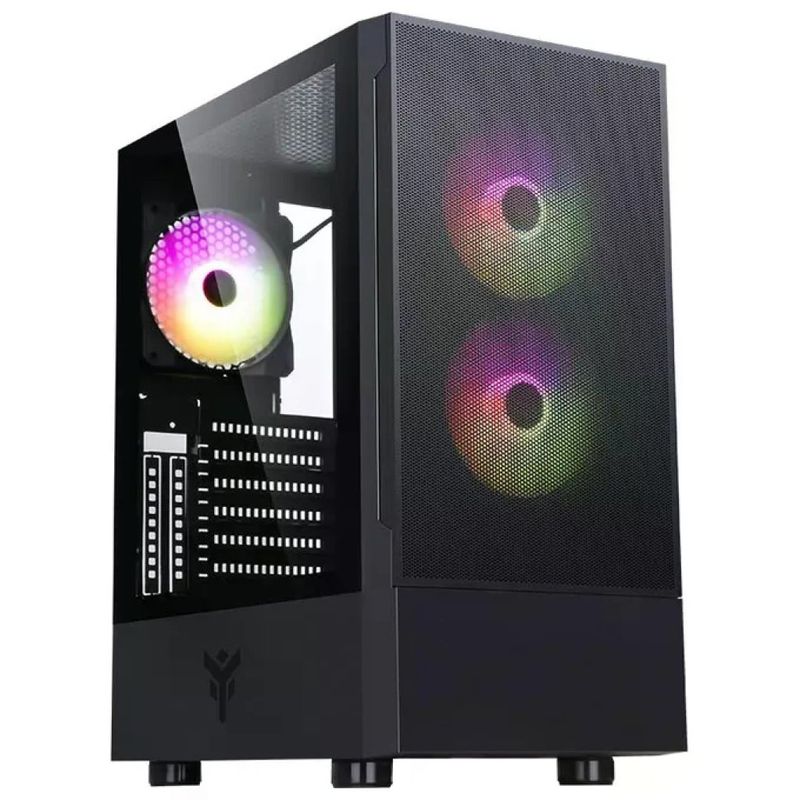Itek SIISBE 3.0 Case Gaming Midi Tower ATX, Nero Itek SIISBE 3.0 Case Gaming Midi Tower ATX, Nero