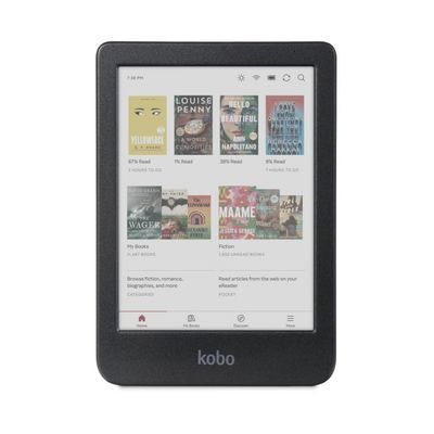Kobo Clara Colour Nero, eReader a colori da 6 pollici, 16 GB