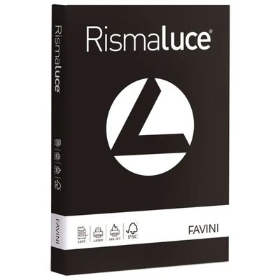 CARTOTECNICA FAVINI Carta Favini Rismaluce Nero 200 g/m² – Colori Forti