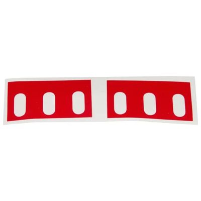 LINK Etichette Adesive Rosse per Multiprese Rack 19 LINK Etichette Adesive Rosse per Multiprese Rack 19" – 5 Coppie