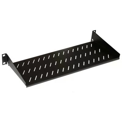 LINK LKRIP150N Ripiano Rack 19” 1U, Profondità 15 cm, Acciaio Nero