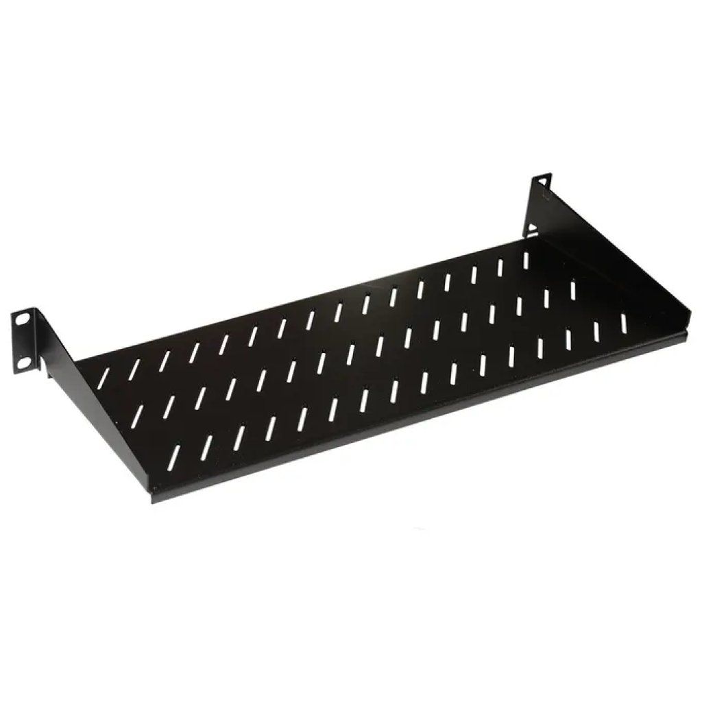 LINK LKRIP150N Ripiano Rack 19" 1U, profondità 15 cm, nero
