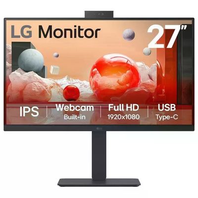 LG Monitor LG 27BA850-B 27" IPS Full HD 100Hz con Webcam
