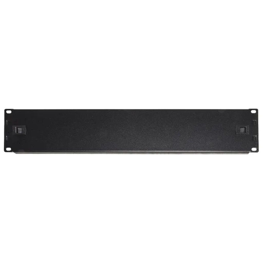 LINK Pannello cieco 2U per rack 19 pollici, nero