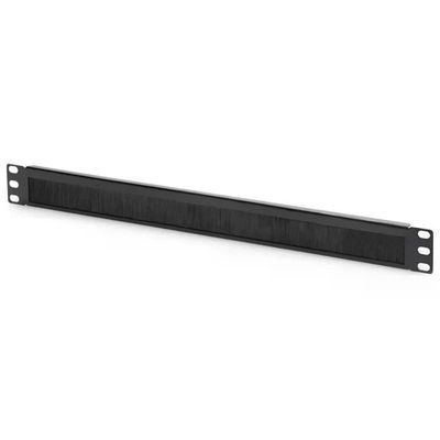 DIGITUS DN-97661 Pannello Passacavi Rack 19″ 1U Nero con Spazzola DIGITUS DN-97661 Pannello Passacavi Rack 19″ 1U Nero con Spazzola