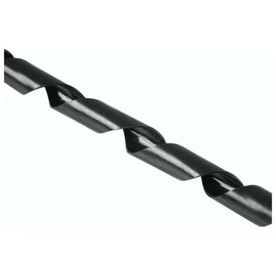 Hama 00220994 Guaina intrecciata per cavi nera, 2,5 m