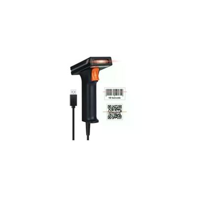 Hamlet HBCS2D120U Lettore di Codici a Barre Portatile 2D 1D QR Code USB Cablato CMOS colore Nero