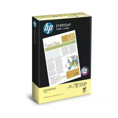 HP Everyday Carta A4 per stampanti, 75 g/m², 5 risme da 500 fogli, bianca HP Everyday Carta A4 per stampanti, 75 g/m², 5 risme da 500 fogli, bianca