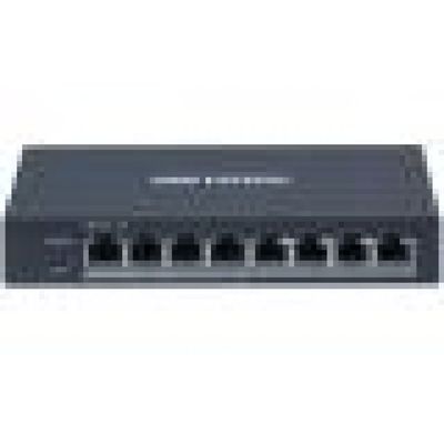 Hikvision DS-3E0508P-O Switch Gigabit PoE a 8 porte, budget 60 W