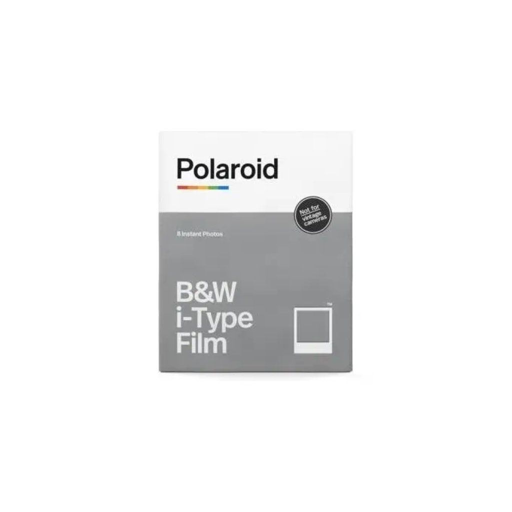 Polaroid Originals i-Type B&N – Pellicola istantanea, 8 scatti, ISO 640
