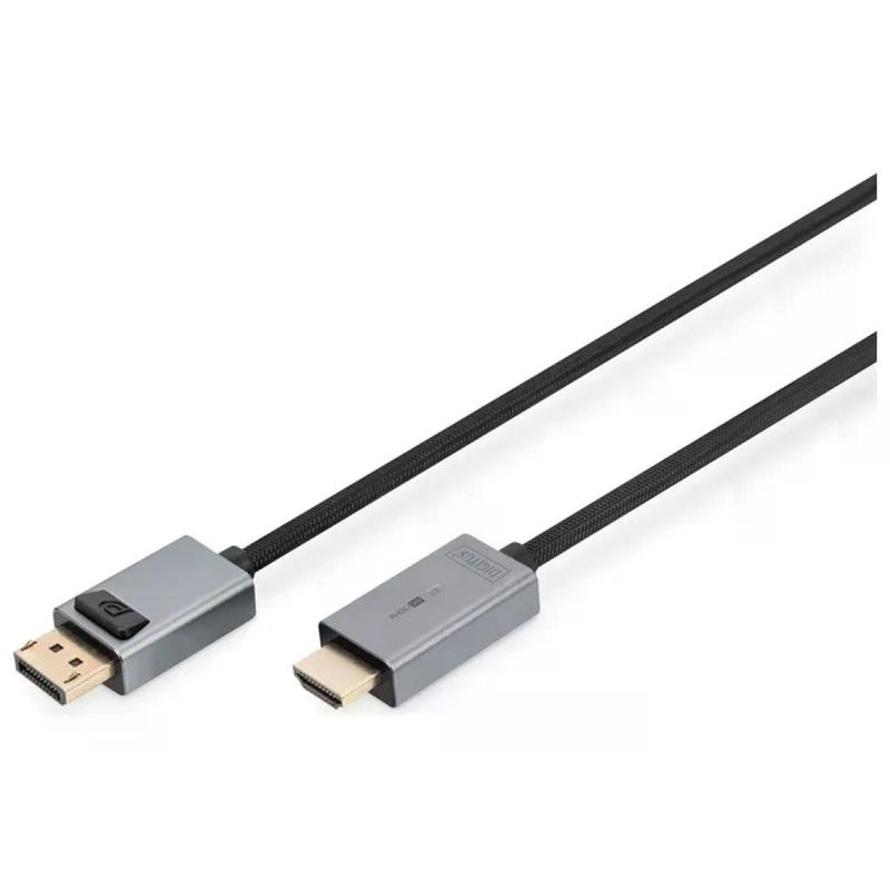 Digitus DB-340202-030-S Cavo DisplayPort a HDMI 4K, 3 m