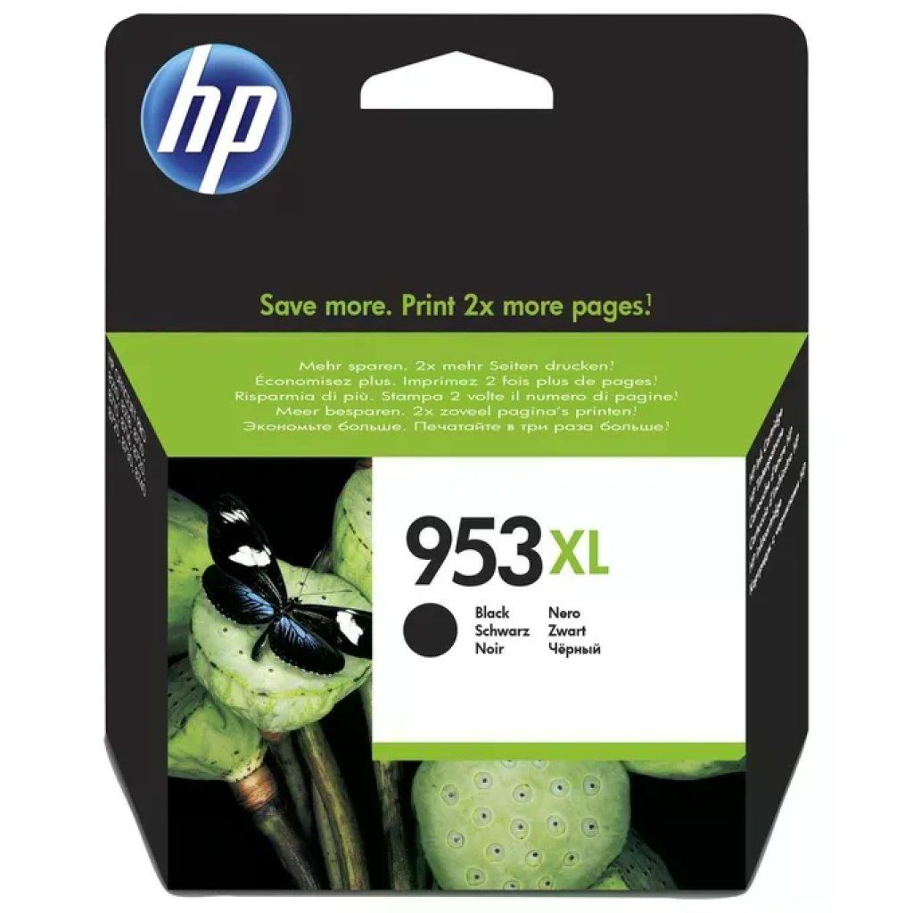 HP 953XL Cartuccia Originale Nero ad Alta Capacità