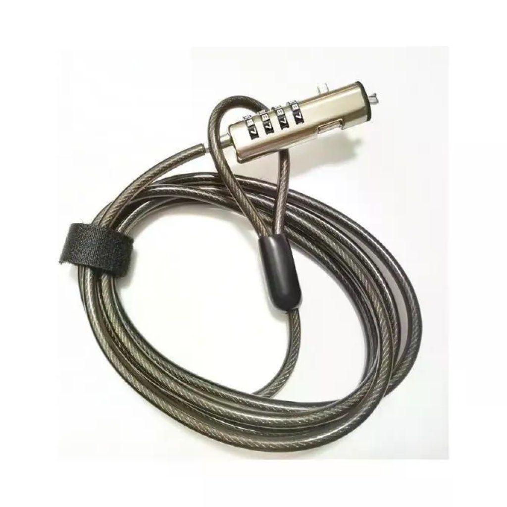 Nilox NXSCN001 Cavo di Sicurezza Grigio 1.9mt