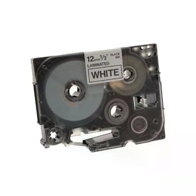 Brother TZe-231S2 Nastro Laminato Nero su Bianco, 12 mm x 4 m