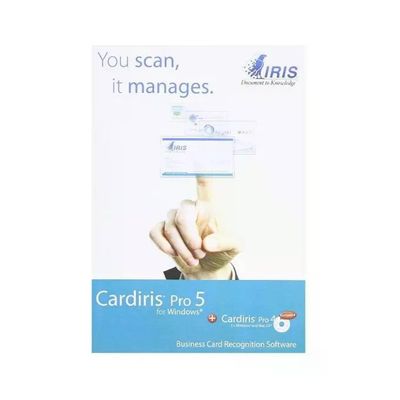 IRIS Cardiris Corporate 5 ESD – Software per scansione e gestione biglietti da visita