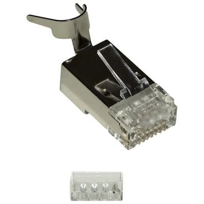 LINK LKPL87S – Connettori RJ45 schermati Cat 5e/6/6A/7, 10 pezzi LINK LKPL87S – Connettori RJ45 schermati Cat 5e/6/6A/7, 10 pezzi