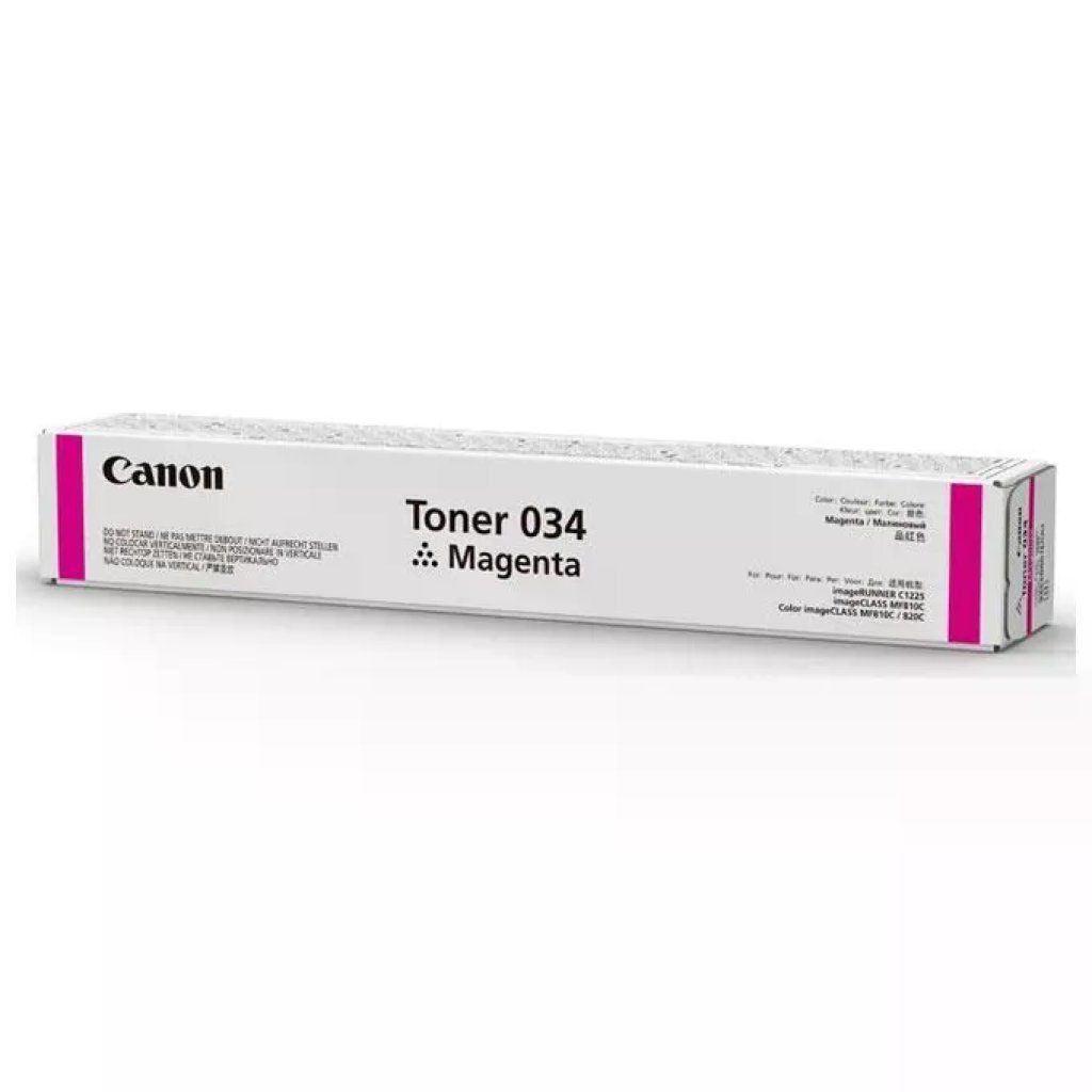 Canon Toner 034 Magenta Originale – 7.300 pagine Canon Toner 034 Magenta Originale – 7.300 pagine