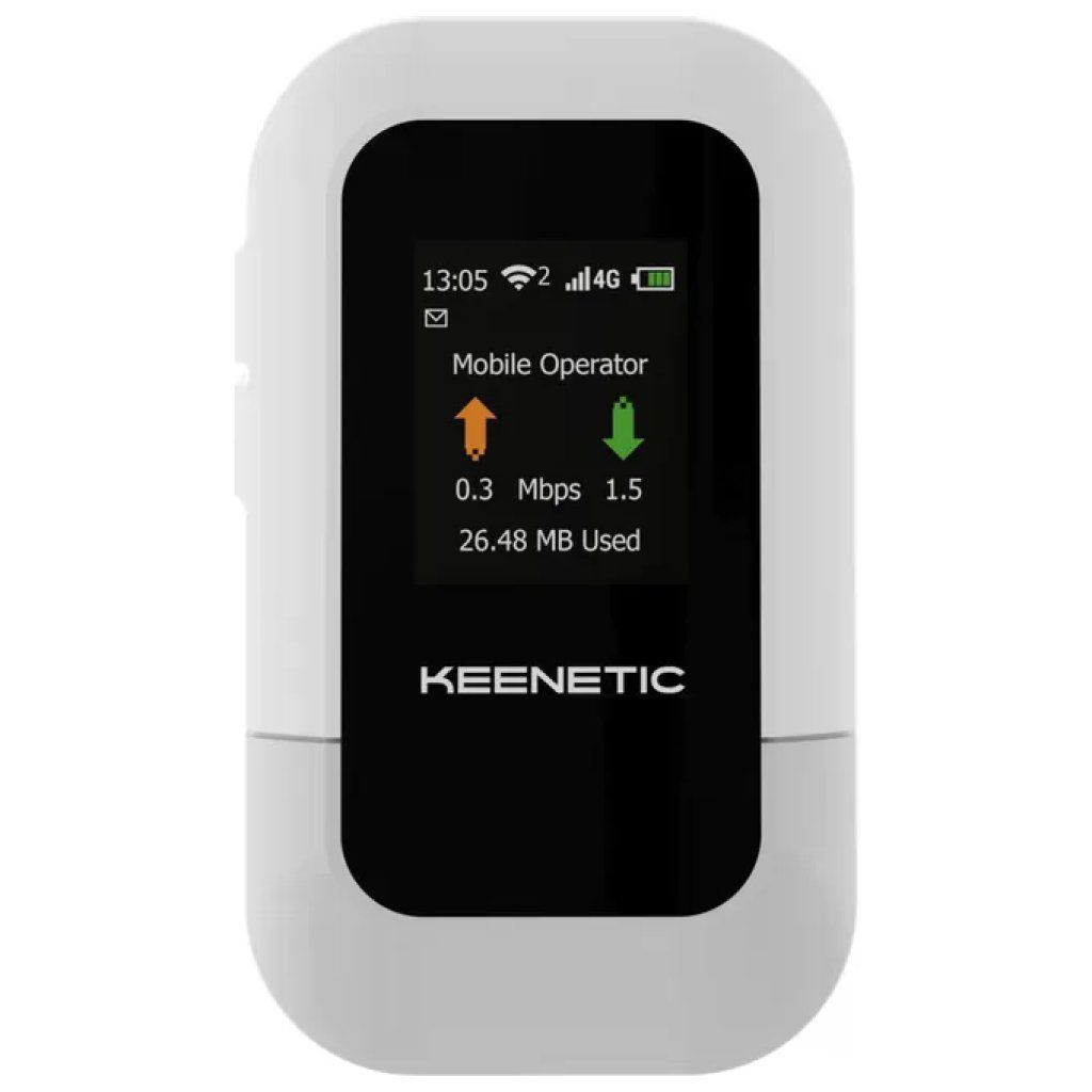 Keenetic Roamer KN-5110-01-EU Hotspot Mobile 4G LTE con Wi-Fi 6 Keenetic Roamer KN-5110-01-EU Hotspot Mobile 4G LTE con Wi-Fi 6