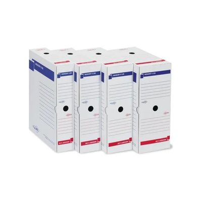 SEI Rota Memory Scatola Archivio A4 Bianca 25 × 35 cm, Dorso 10 cm