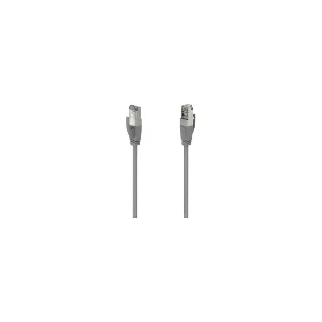 Hama 200671 Cavo Ethernet Patch Cat 5e F/UTP RJ45, 10 m, Grigio
