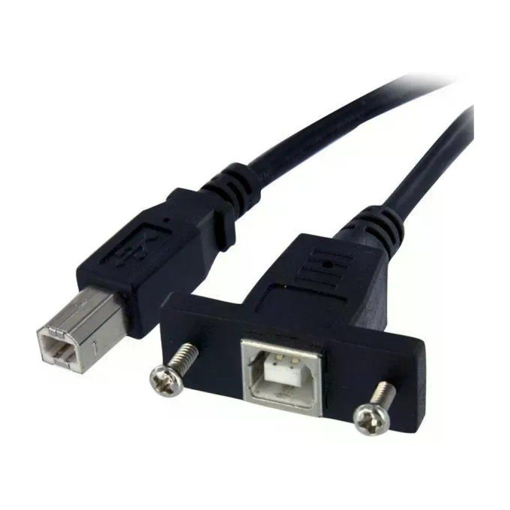 StarTech.com Cavo USB 2.0 Tipo B maschio-femmina da pannello, 91 cm