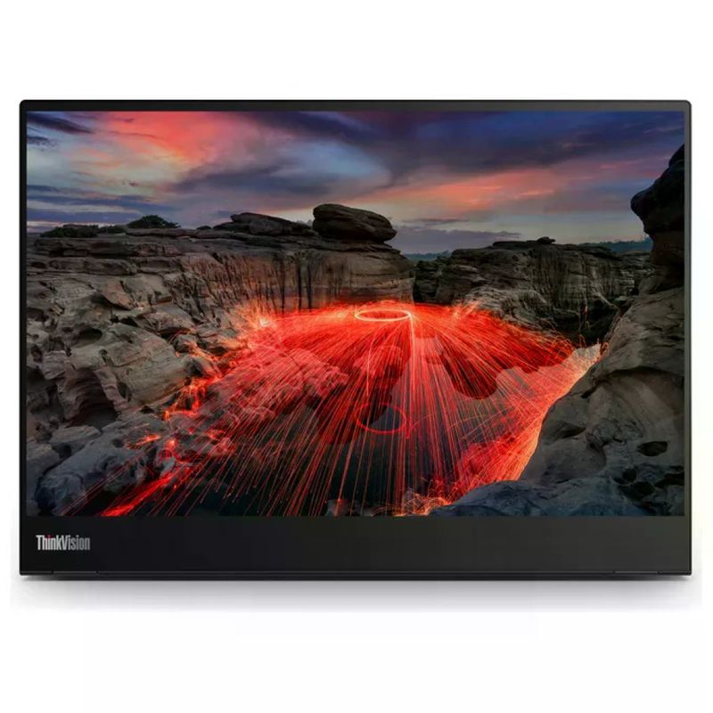 Lenovo ThinkVision M14t Gen 2 Monitor Portatile Touch 14" 2.2K