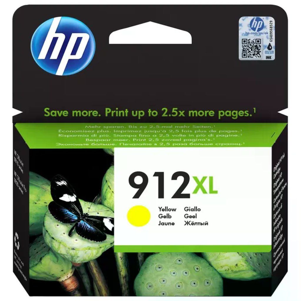 HP Cartuccia d’inchiostro HP 912XL Giallo Originale – 3YL83AE