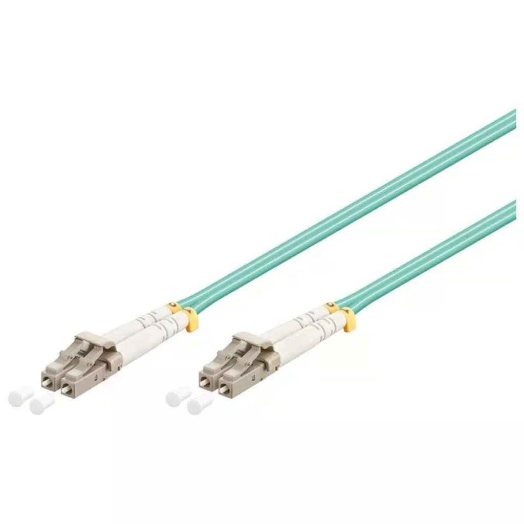 WP EUROPE Cavo Patch Cord Fibra Ottica OM3 LC-LC Duplex 5 m