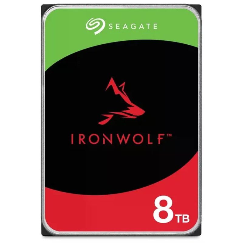 Seagate IronWolf ST8000VN004 Hard Disk NAS 8 TB, 3,5", SATA III, 7200 rpm