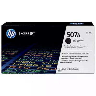HP 507A CE400A Toner Nero Originale