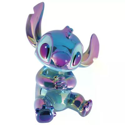 Disney Salvadanaio Stitch Disney Showcase in Ceramica Blu Iridescente, 17,5 cm Disney Salvadanaio Stitch Disney Showcase in Ceramica Blu Iridescente, 17,5 cm