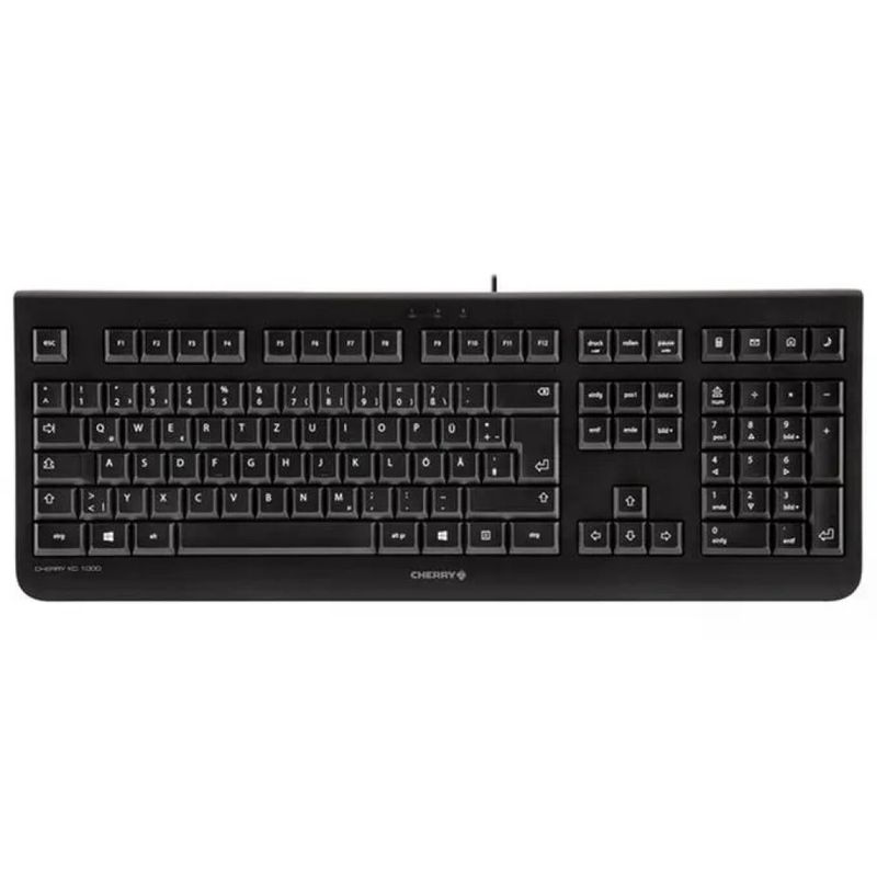 Cherry KC 1000 tastiera cablata full size USB QWERTY spagnolo tasti silenziosi tastierino numerico nero