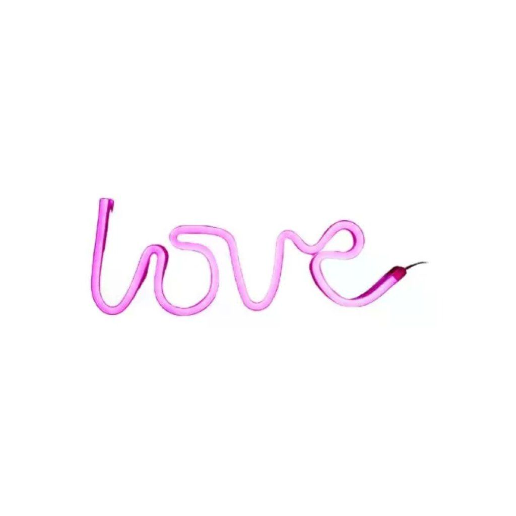 Muitomas Lampada Neon LED da Parete Love