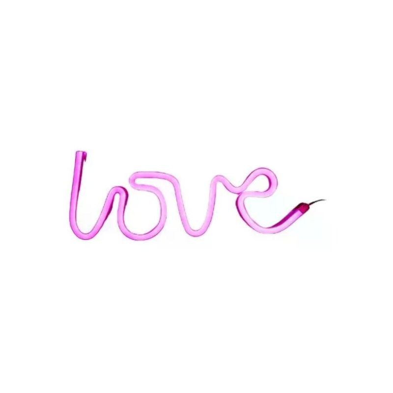 Muitomas Lampada Neon LED da Parete Love Muitomas Lampada Neon LED da Parete Love