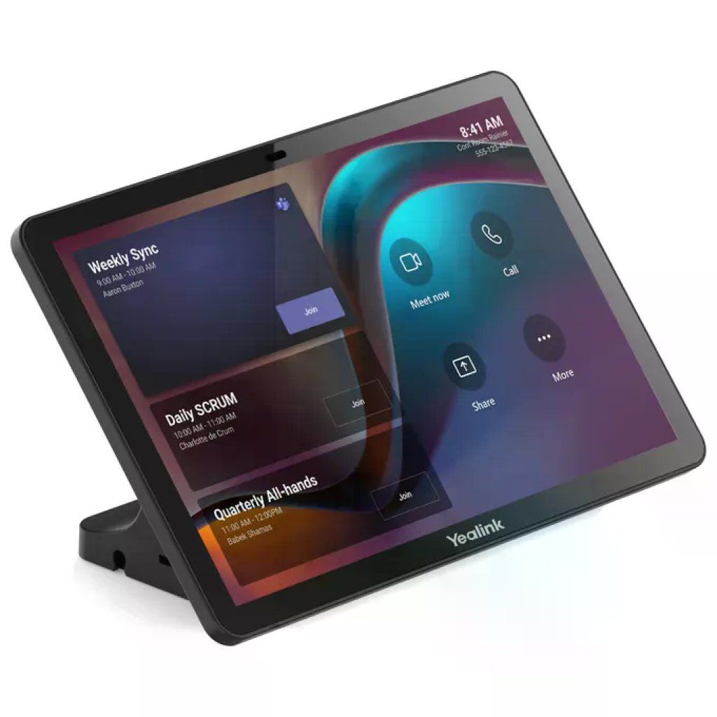 Yealink CTP25 Display per Sale Riunioni 25,6 cm (10.1'') Touchscreen Nero