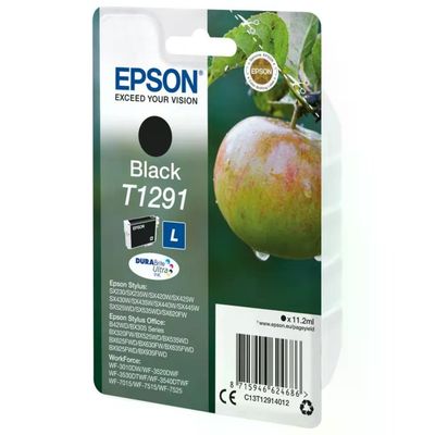 Epson T1291 Cartuccia Nero DURABrite Ultra Alta Capacità, 11,2 ml