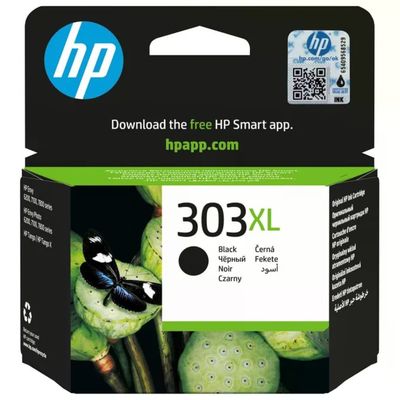 HP Cartuccia HP 303XL Originale Nero ad Alta Capacità – 600 Pagine, 12 ml