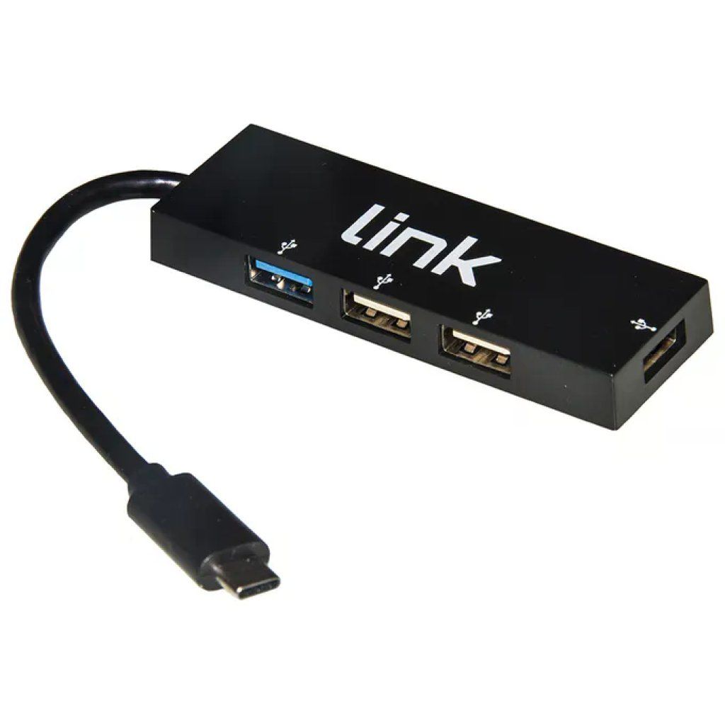 LINK Hub USB-C a 3 porte: 1 USB 3.0 e 2 USB 2.0