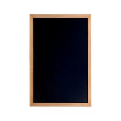 3C CASA Securit WBW-TE-40-60 Lavagna da Parete in Teak 40 x 60 cm, Nera