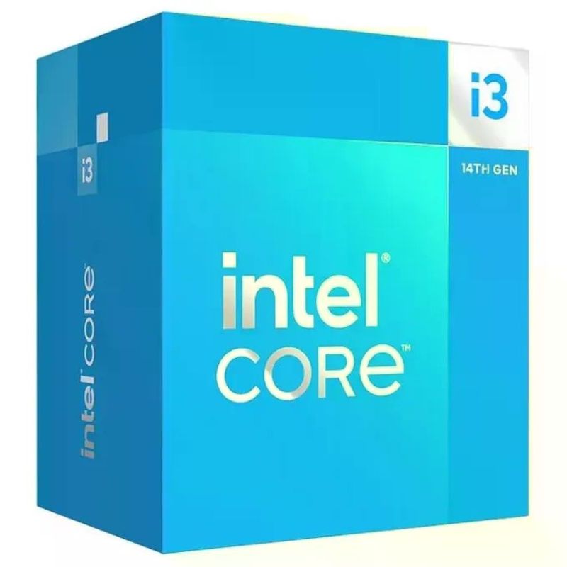 Intel Core i3-14100 Processore 4 Core 8 Thread 4,7GHz LGA1700 14a Gen Boxed