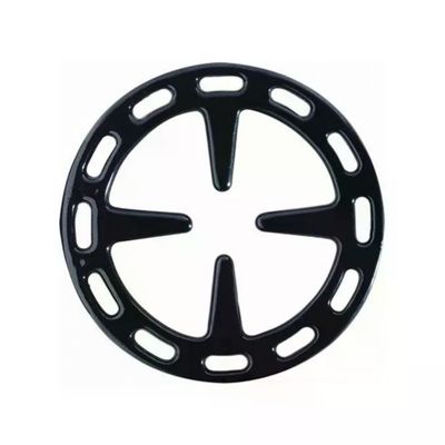 ILSA 8880 Riduttore per Fornello a Gas in Ghisa Smaltata, 12 cm, Nero