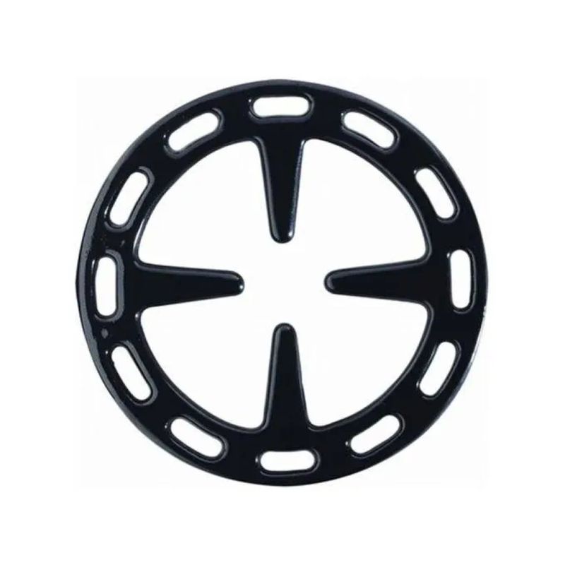 ILSA 8880 Riduttore Universale per Fornello a Gas in Ghisa Smaltata, 12 cm, Nero