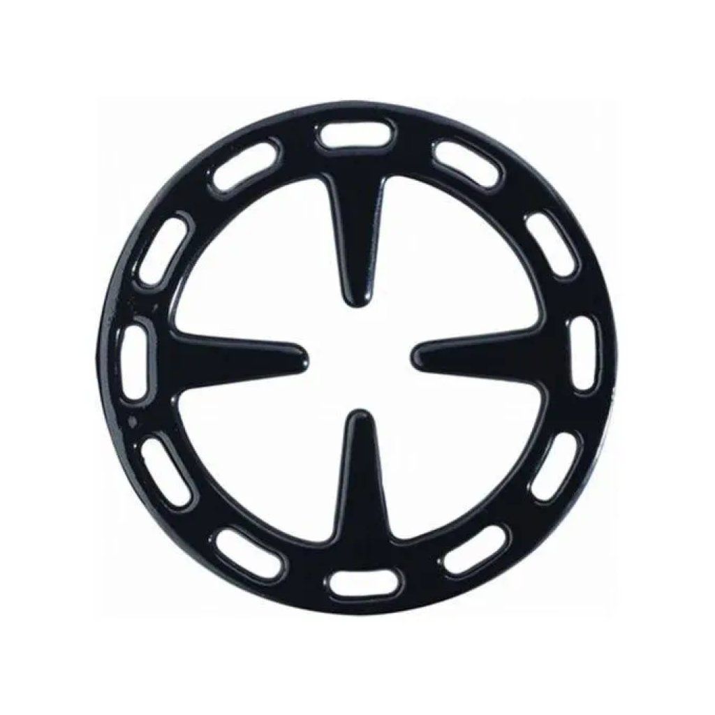 ILSA 8880 Riduttore per fornello a gas in ghisa smaltata, 12 cm, nero