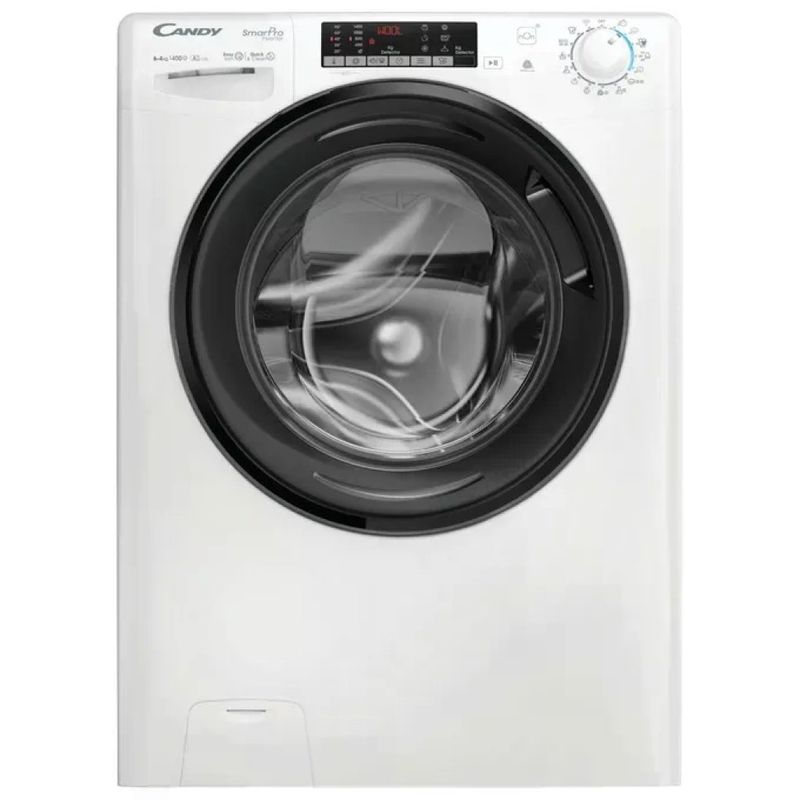 Candy Smart Pro CSOW44644TWMB6-S Lavasciuga Slim 6+4 kg, 1400 giri, Wi-Fi, Vapore, Bianca