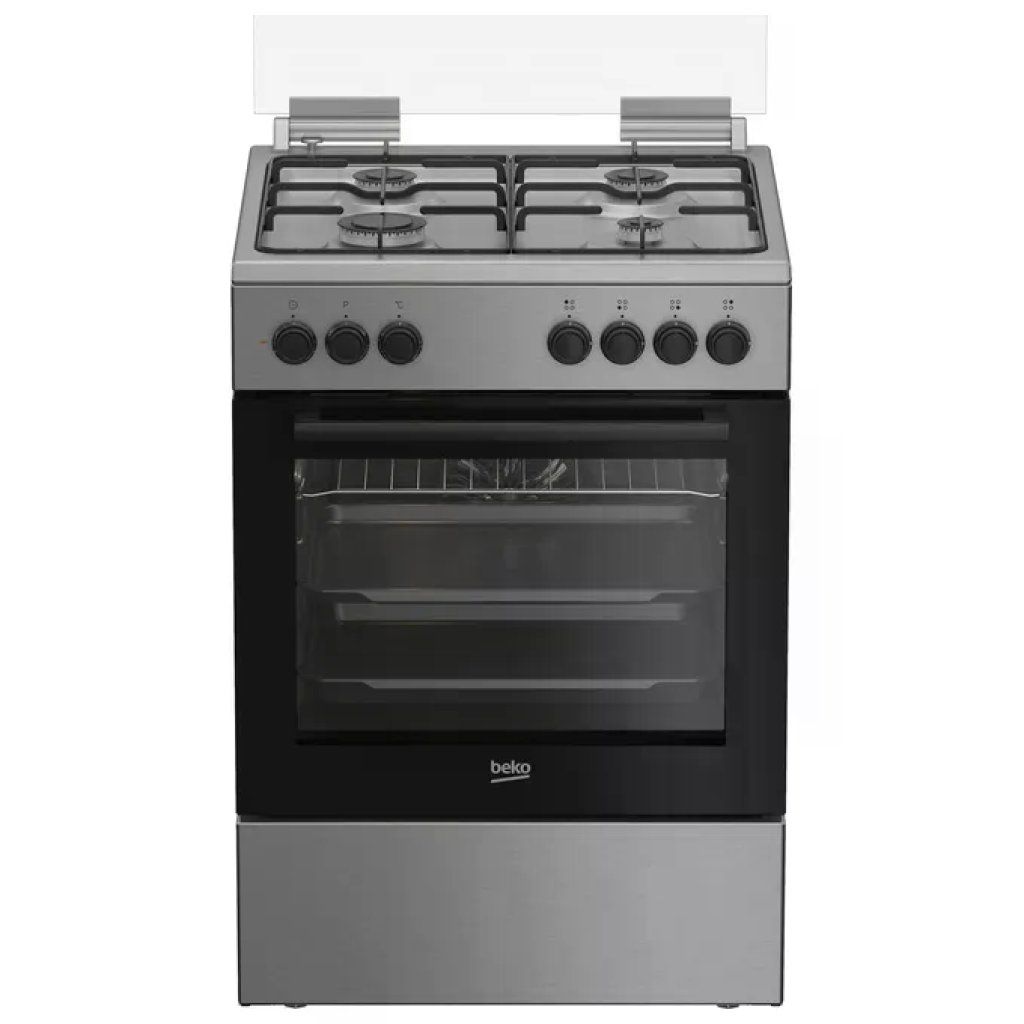 Beko FBE62120XD Cucina a Gas 4 Fuochi Forno Elettrico Ventilato 66 L Classe A Pulizia Vapore (60x60x85