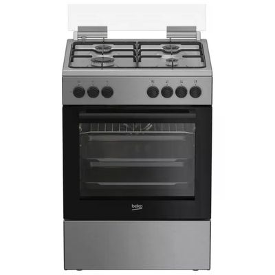 Beko FBE62120XD Cucina a Gas 4 Fuochi Forno Elettrico Ventilato 66 L Classe A Pulizia Vapore (60x60x85 Beko FBE62120XD Cucina a Gas 4 Fuochi Forno Elettrico Ventilato 66 L Classe A Pulizia Vapore (60x60x85