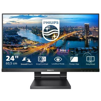 Philips 242B1TC-00 Monitor Touch Screen 23,8'' IPS Full HD 1920x1080 VGA HDMI DisplayPort Hub USB 3