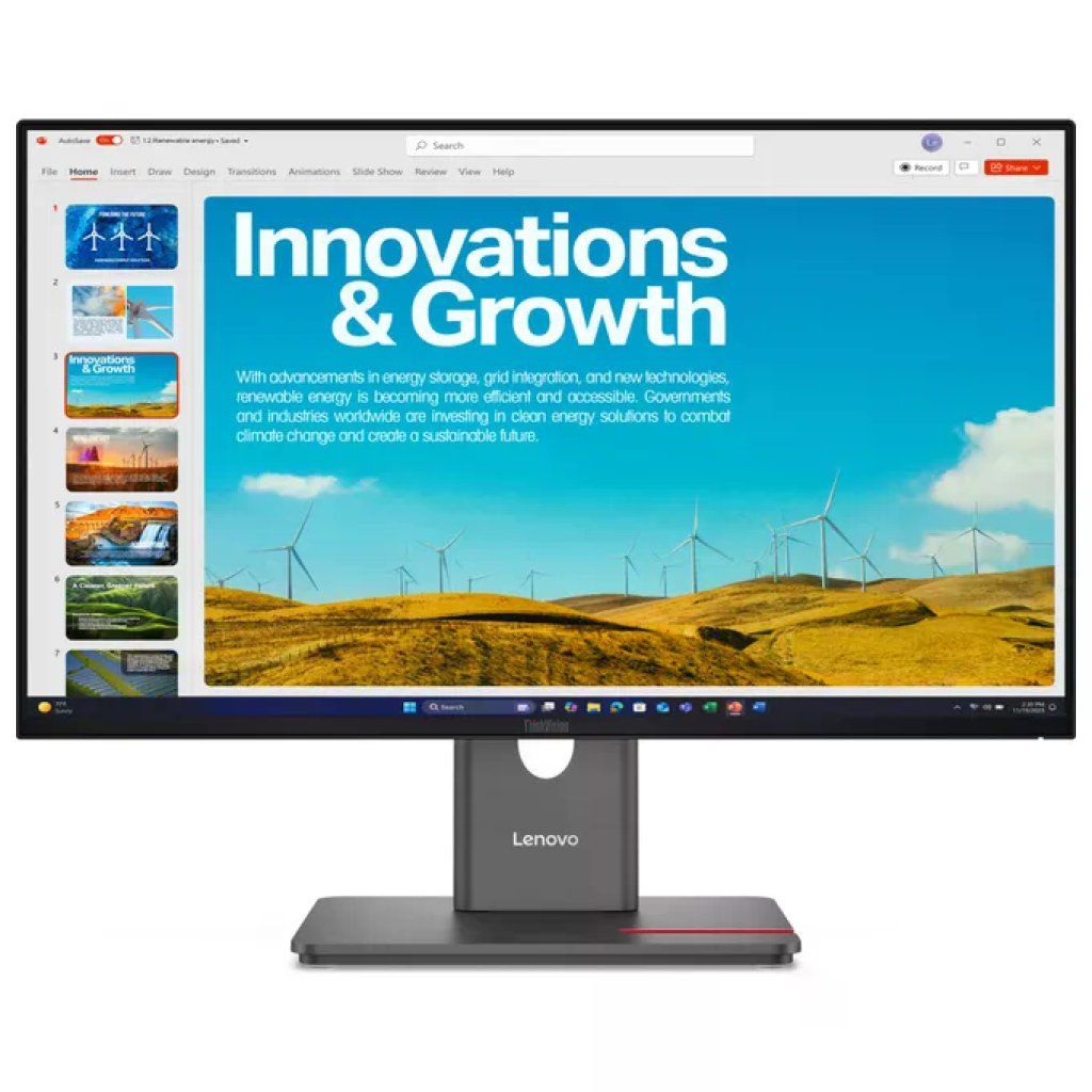 LENOVO Monitor Lenovo ThinkVision P24QD-40 23,8” Quad HD IPS